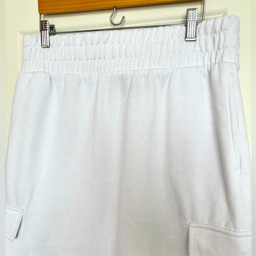 NEW Forever 21 White Midi Pencil Sweat Skirt M/L - Picture 6 of 9